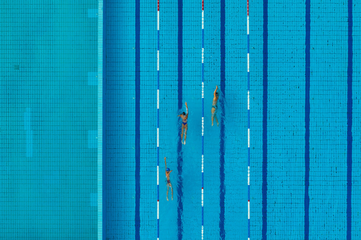 Swimming pool Poster och Canvastavla