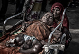 At the Kumbh Mela - Prayagraj - India Poster och Canvastavla