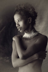 Monochrome Portrait Poster och Canvastavla
