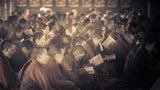 Yaqing Temple Buddhist 《圆满光明》 Poster och Canvastavla