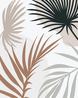 Tropical Leaves No4 Poster och Canvastavla