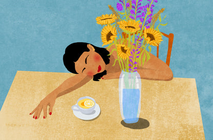Day dreaming Vas och keramikposter