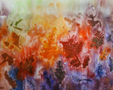 Leaves Explosion Poster och Canvastavla
