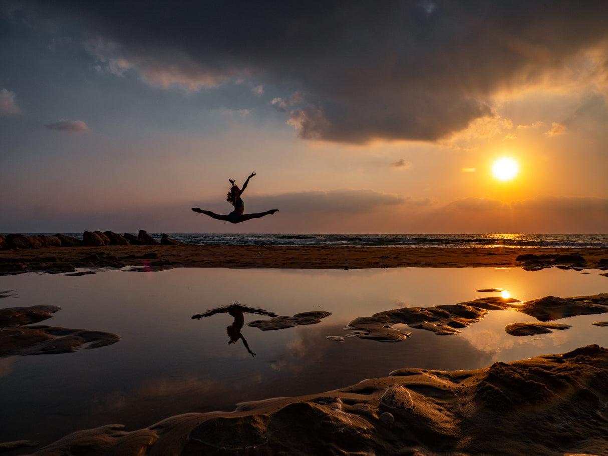 Jump to the sun Poster och Canvastavla