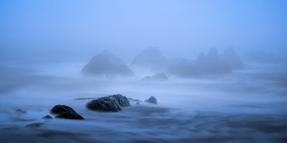 Foggy Night Poster och Canvastavla
