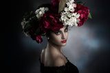 The flower hat Poster och Canvastavla