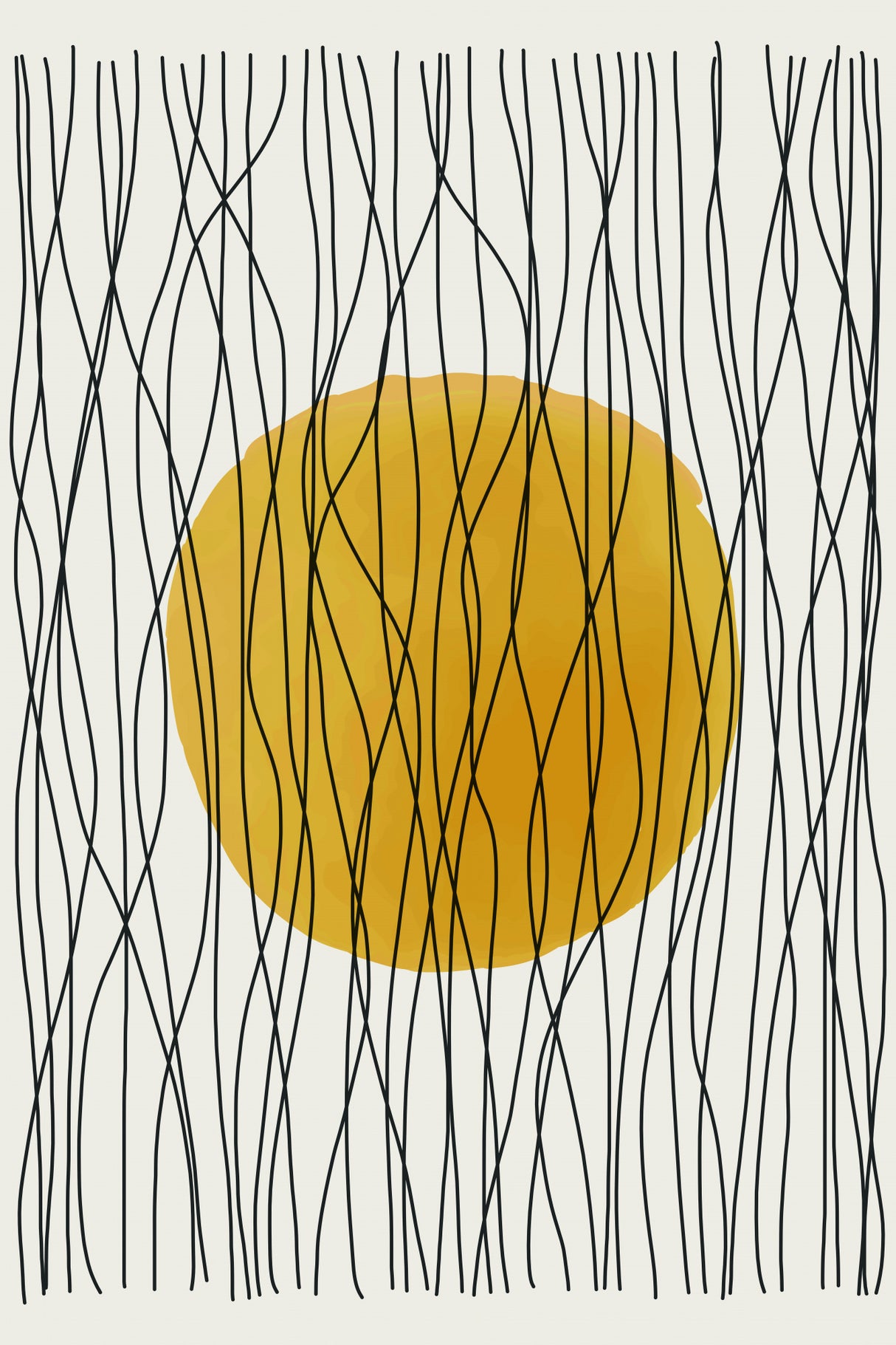 Boho Suns Series #2 Poster och Canvastavla