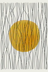 Boho Suns Series #2 Poster och Canvastavla