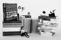Little Book Worm Poster och Canvastavla