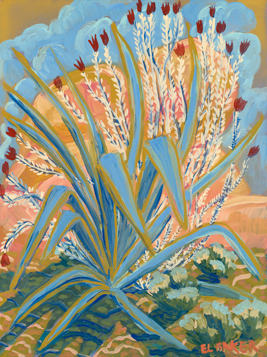 Agave Plant Print Poster och Canvastavla