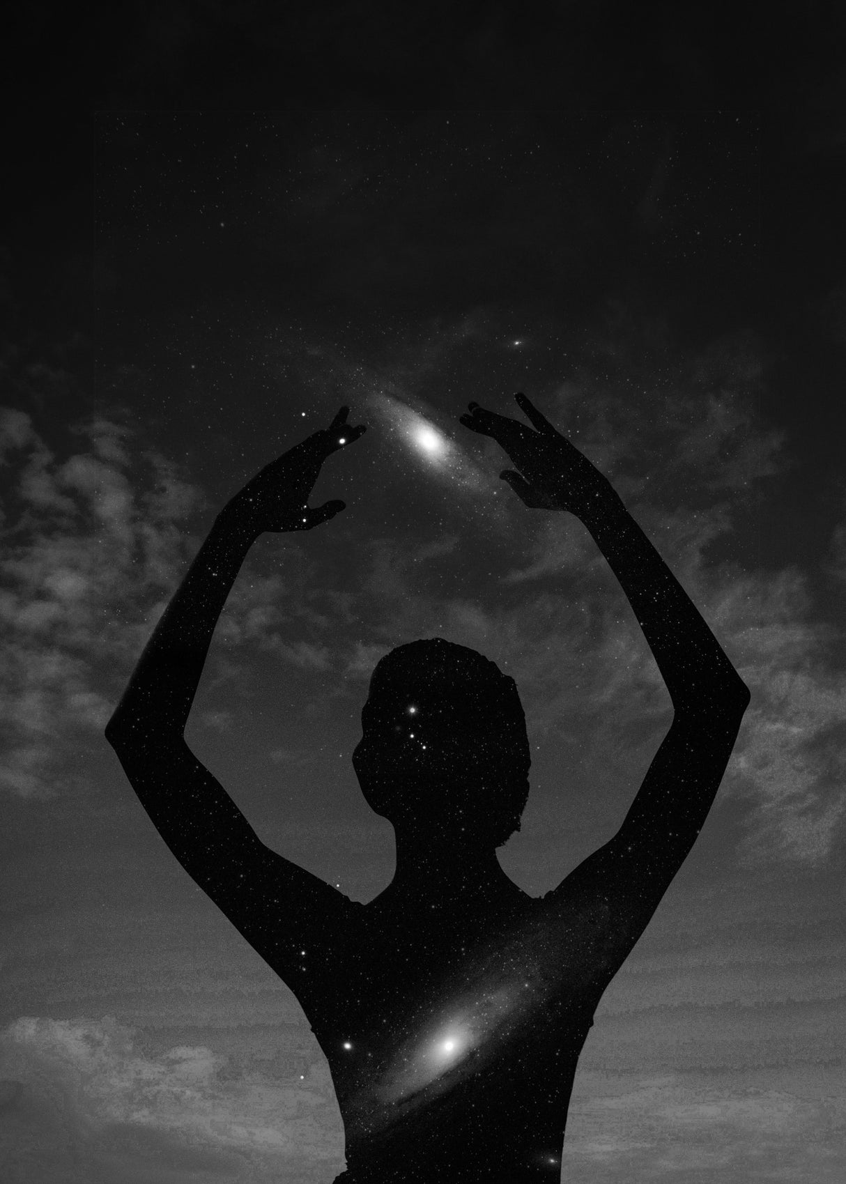 Woman in Space Poster och Canvastavla