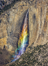Colorful Upper Yosemite Falls Poster och Canvastavla