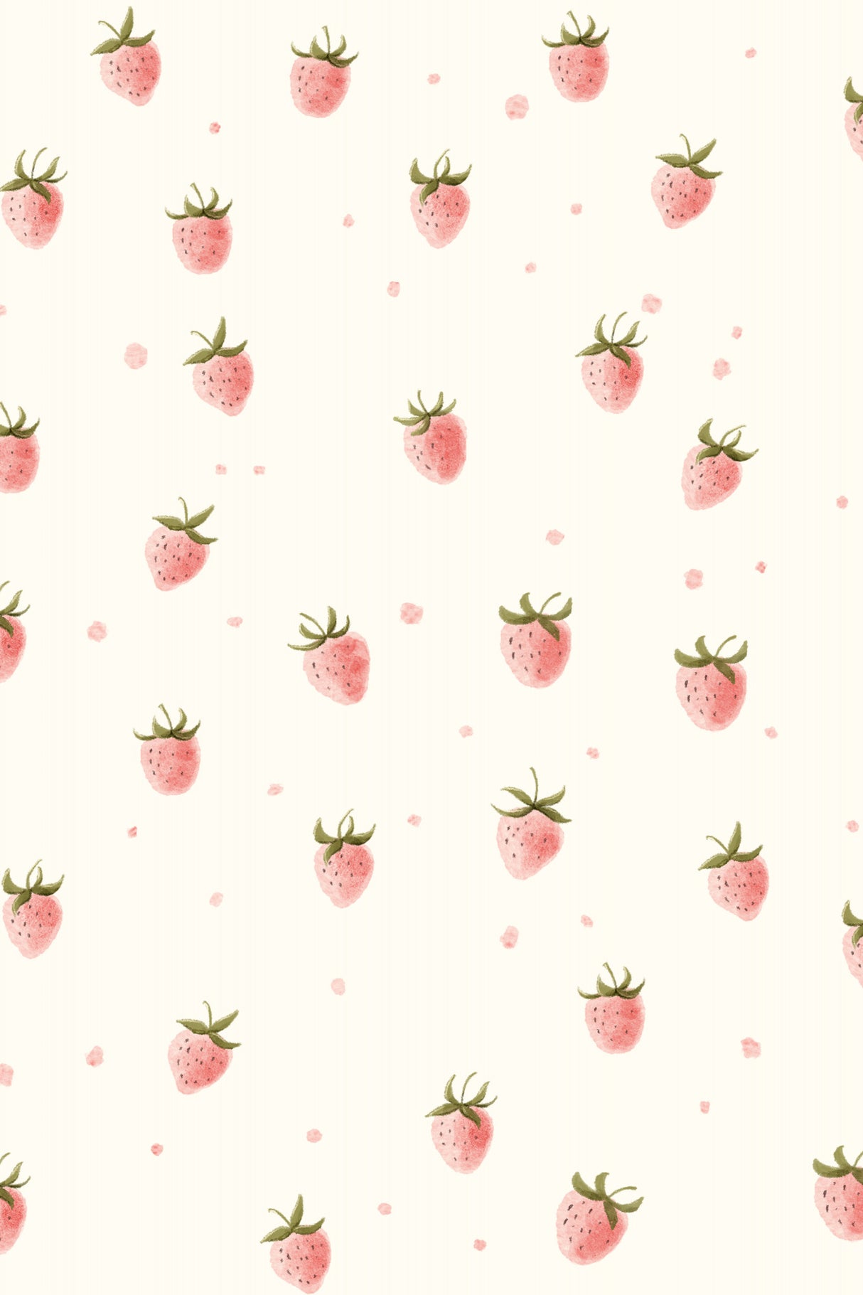 Simple Fresh Strawberry 2 Poster och Canvastavla