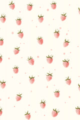 Simple Fresh Strawberry 2 Poster och Canvastavla