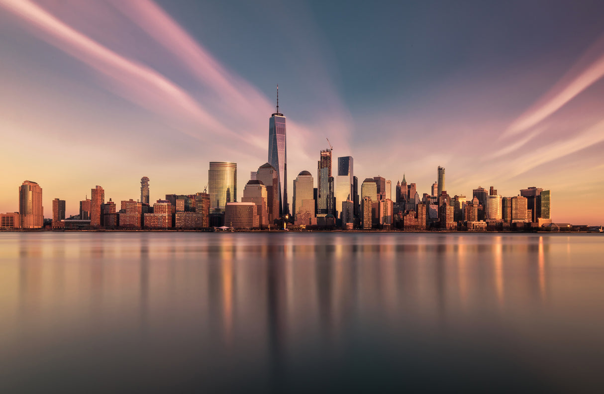 Golden Manhattan Poster och Canvastavla