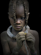 Himba little girl Poster och Canvastavla