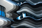 Corrugated facade Poster och Canvastavla