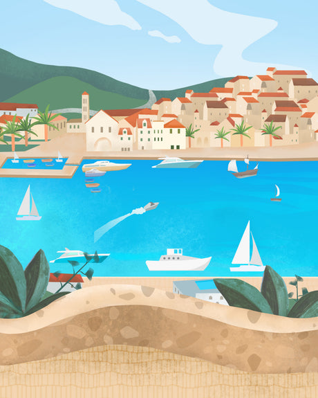 Hvar Poster PL Kitchen poster eller kökstavla