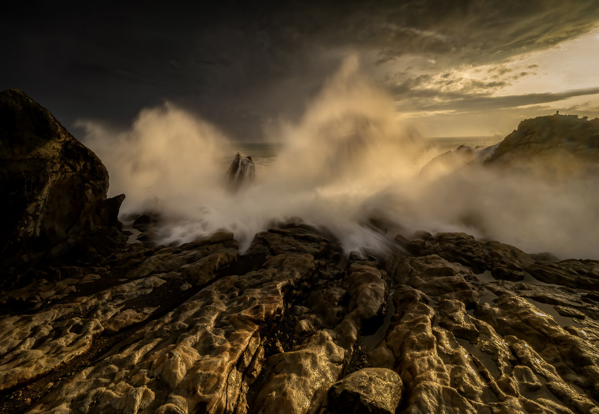 Wave smoke Poster och Canvastavla
