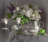 Still life with lilac Poster och Canvastavla