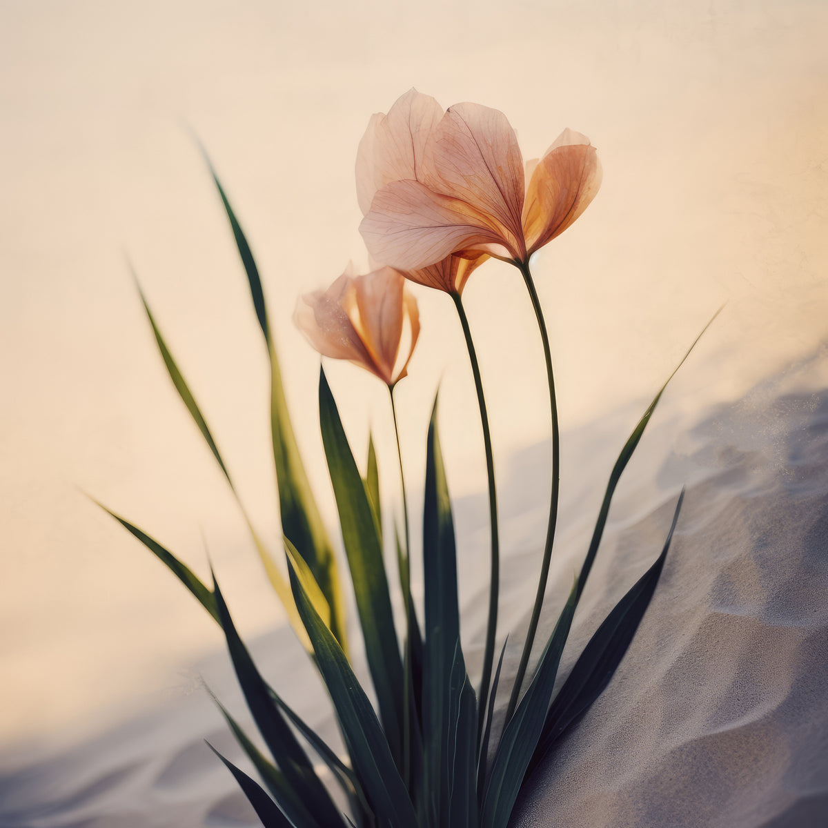Dune Flowers No 4 Poster och Canvastavla