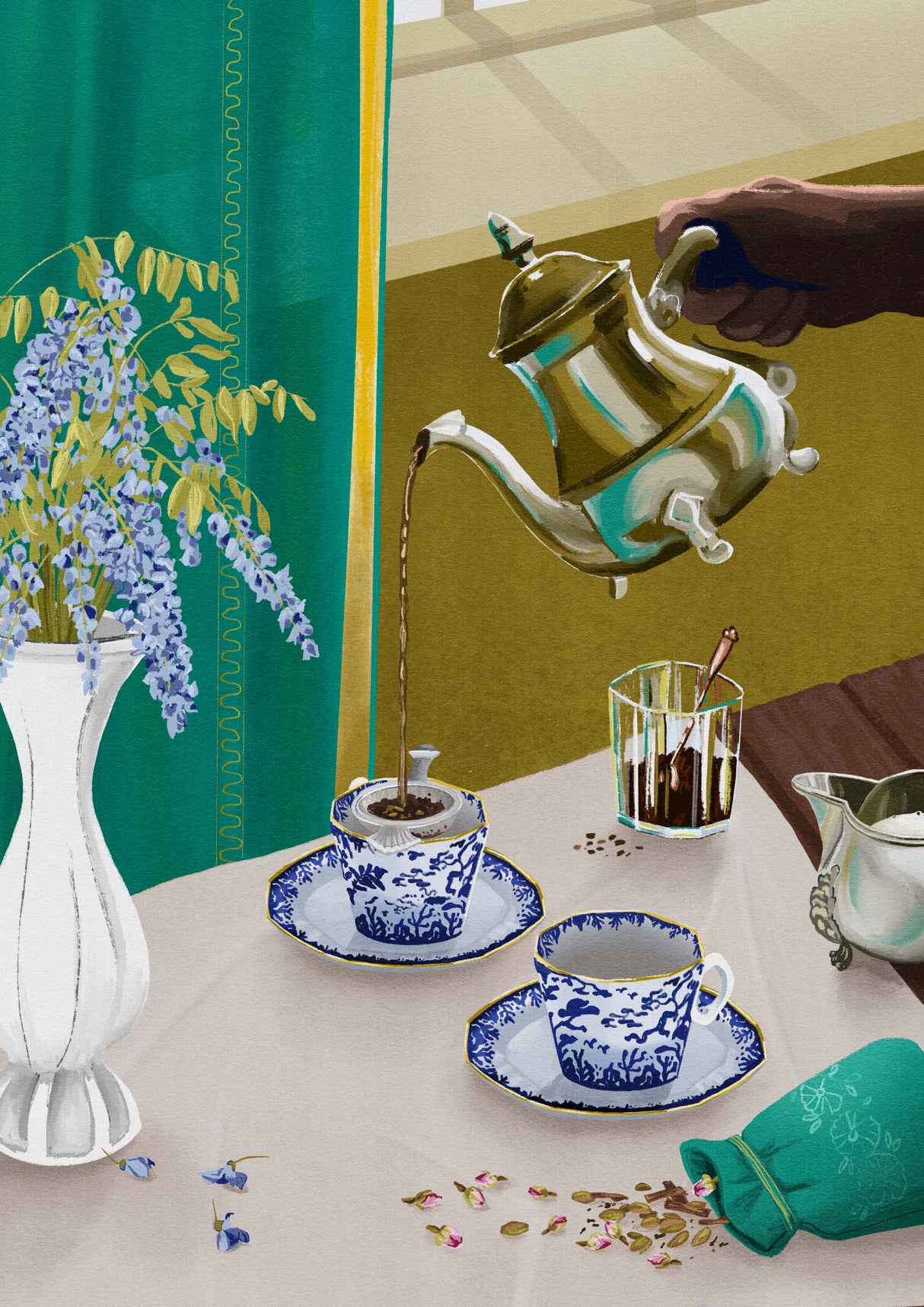 I Despise English Tea Poster och Canvastavla