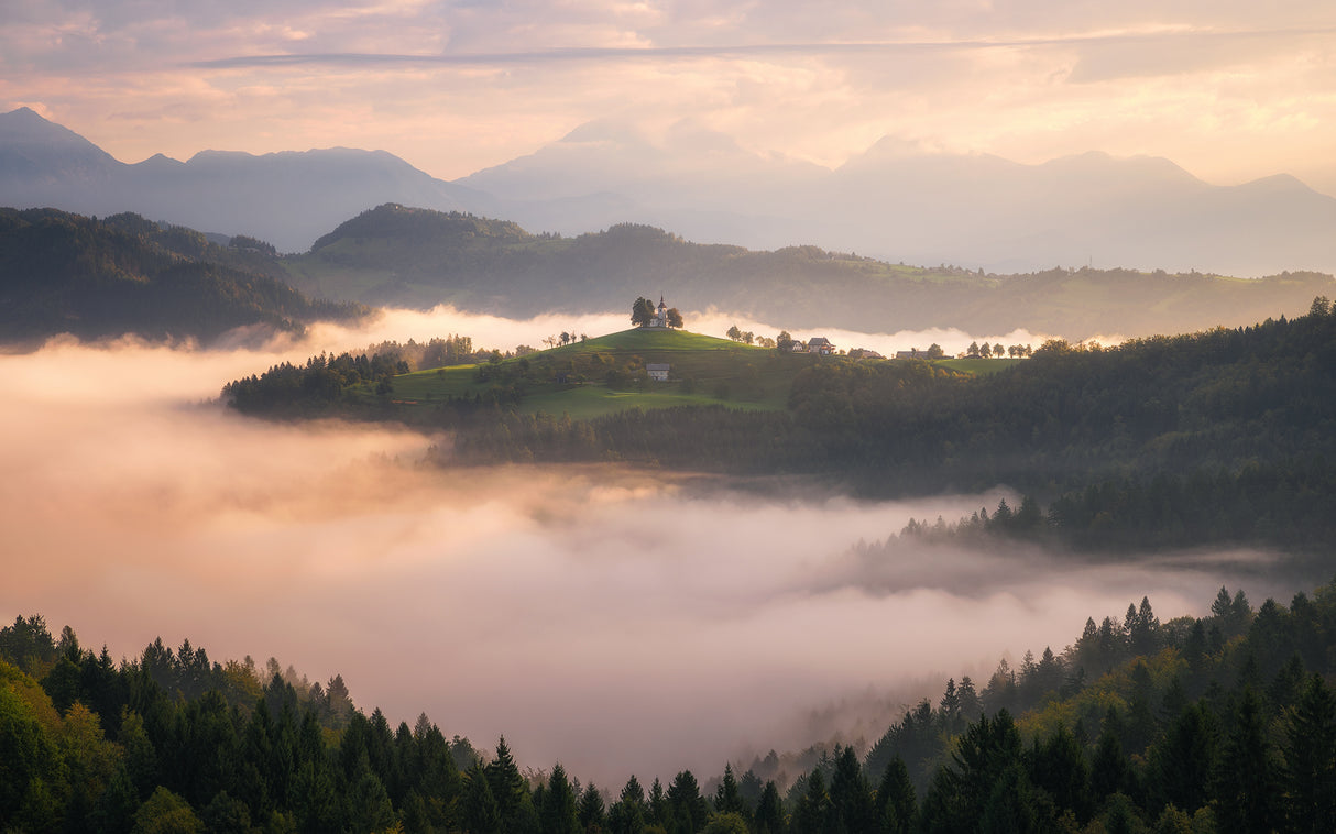 A Dreamy Place Poster och Canvastavla