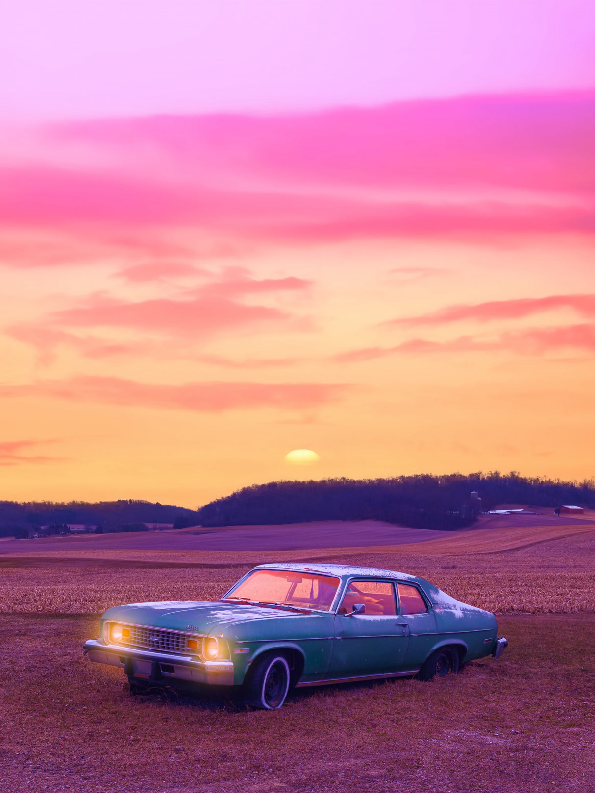 Serene View Poster och Canvastavla