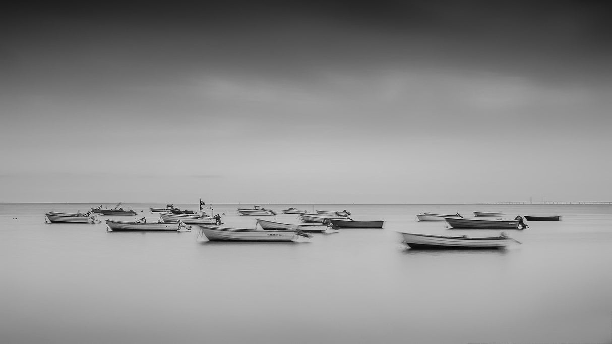The boats Poster och Canvastavla