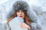 Snow girl Poster och Canvastavla