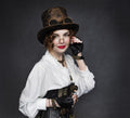 Steampunk Glamour Poster och Canvastavla