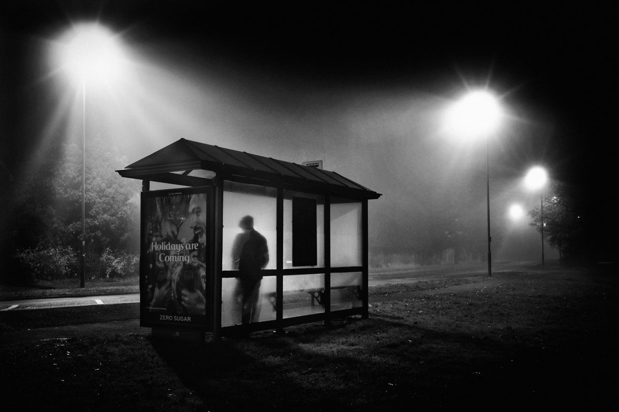 Bus Stop Poster och Canvastavla