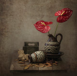 The red solitude Poster och Canvastavla