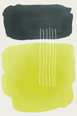 Watercolor Shapes Series #2 Poster och Canvastavla