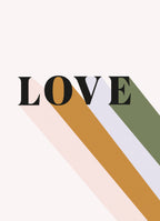 Love Poster och Canvastavla