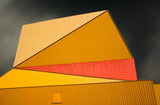 The yellow roof Poster och Canvastavla