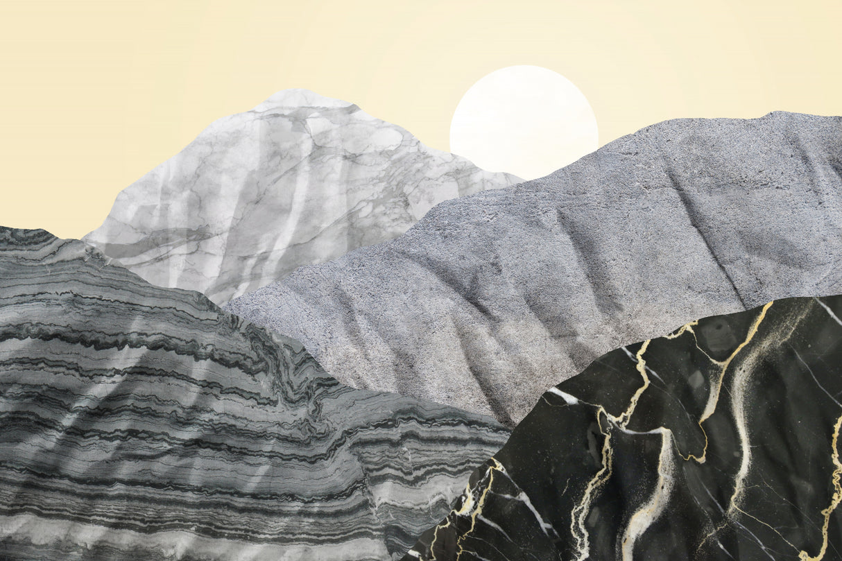 Marble Landscape 03 Poster och Canvastavla