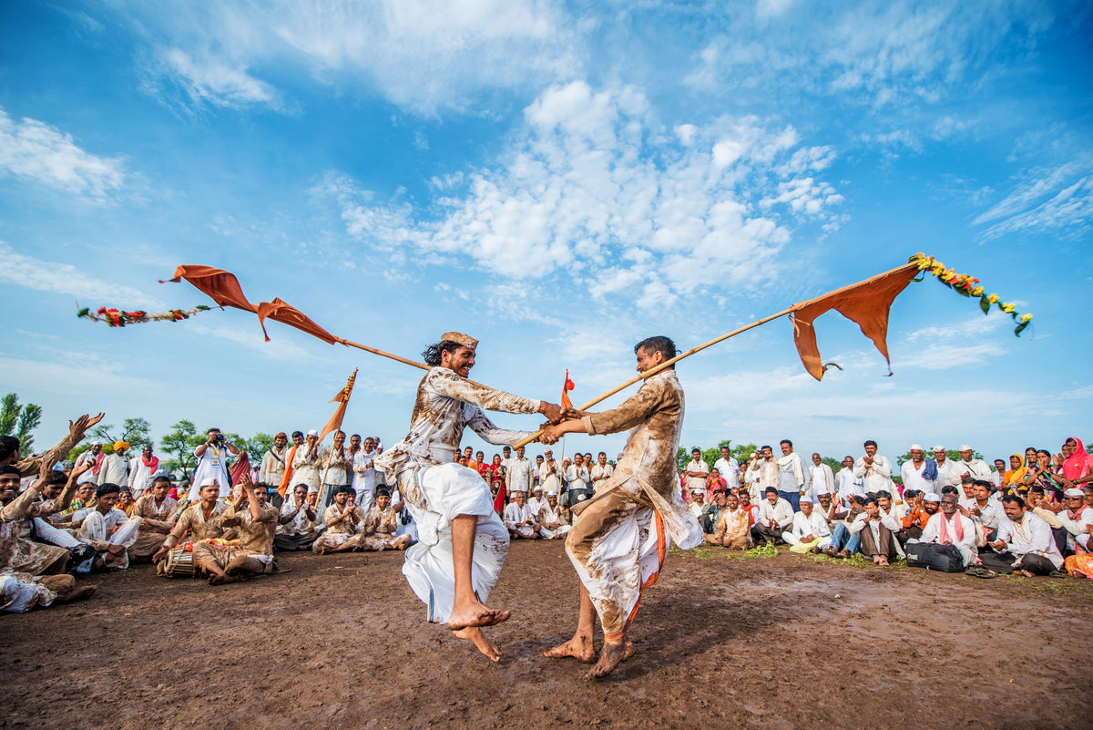 Palkhi Festival Poster och Canvastavla