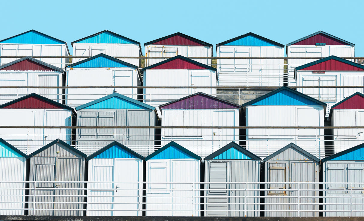summer houses Poster och Canvastavla