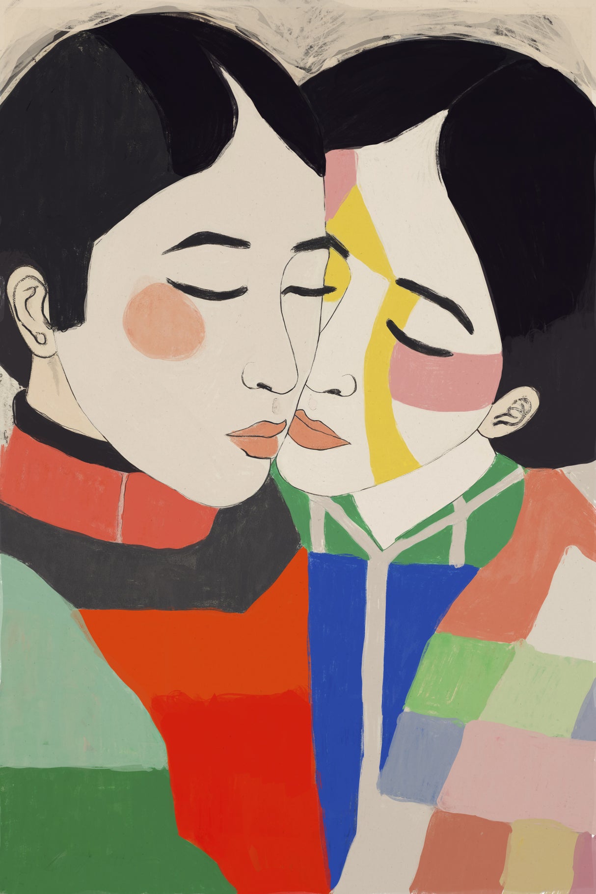Loving Couple Poster och Canvastavla