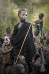 Ethiopian Suri tribes Poster och Canvastavla