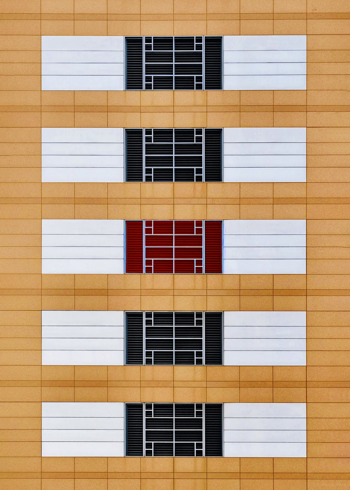 Facade - Downtown San Diego California Poster och Canvastavla