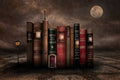 night library Poster och Canvastavla