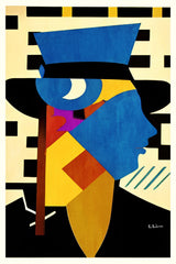 Young Girl With Hat Poster och Canvastavla