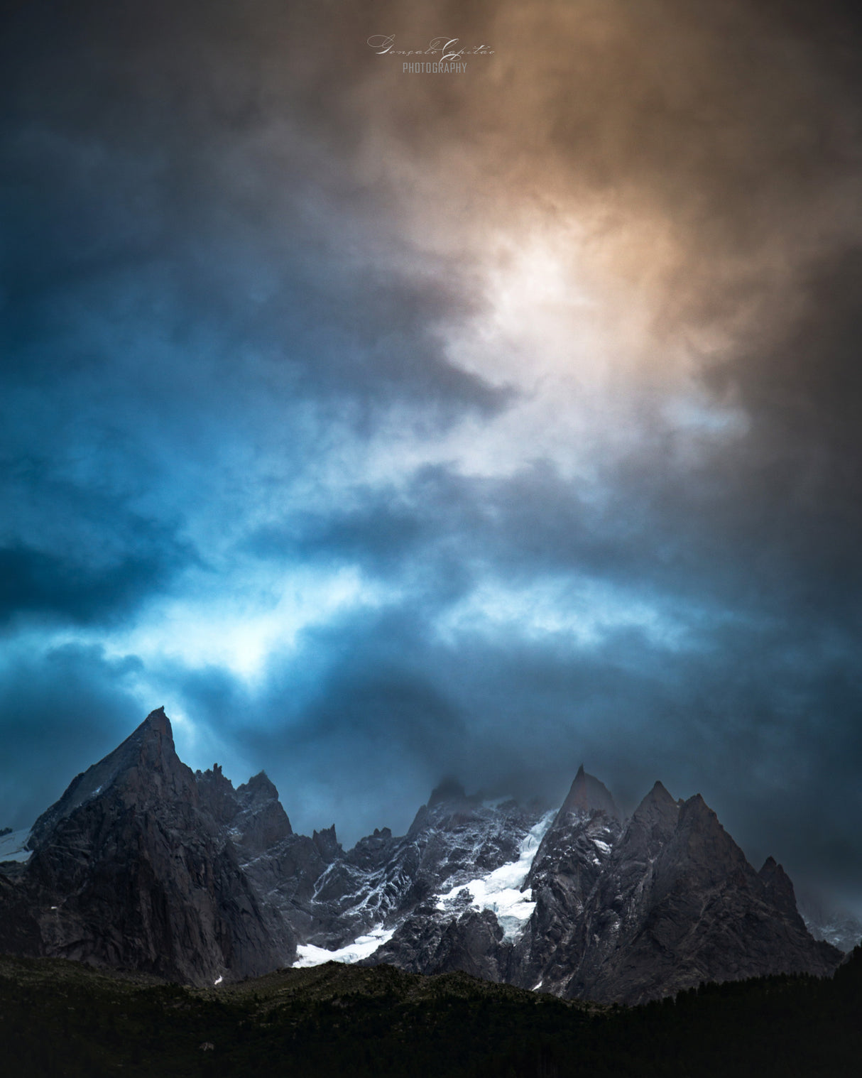 Chamonix Poster och Canvastavla
