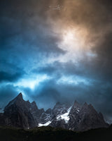 Chamonix Poster och Canvastavla