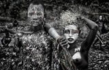 Surmi tribe people - Ethiopia Poster och Canvastavla