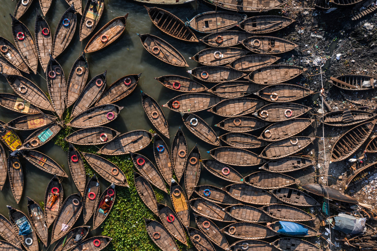 Waiting Boats Poster och Canvastavla