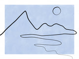 3x4 Aspectratio  Indigo43 Poster och Canvastavla