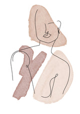 Woman Poster och Canvastavla